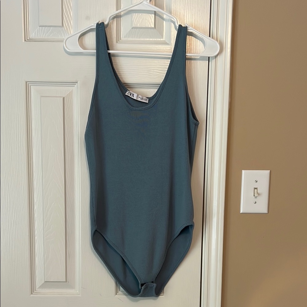 Zara Women’s Blue Bodysuit
